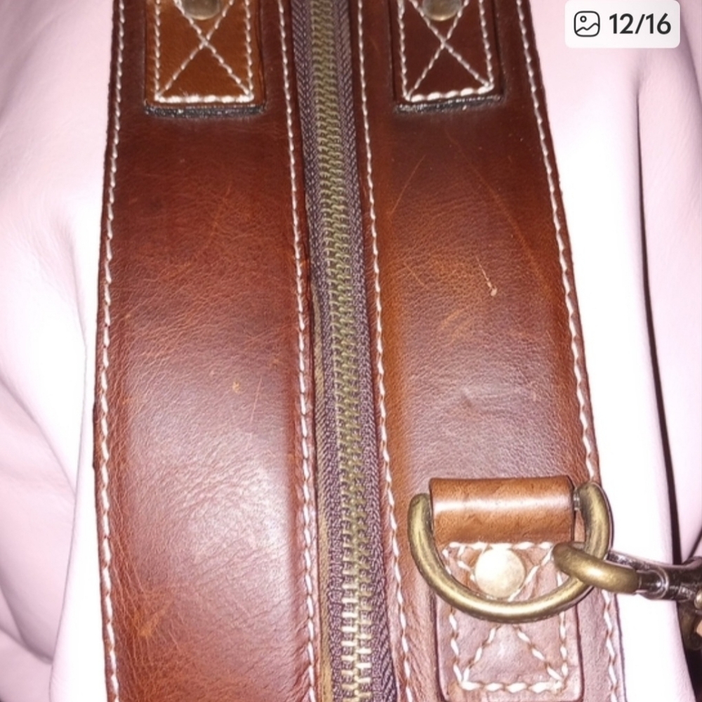 latico Pink and Brown Travel Tote - Picture 14 of 16